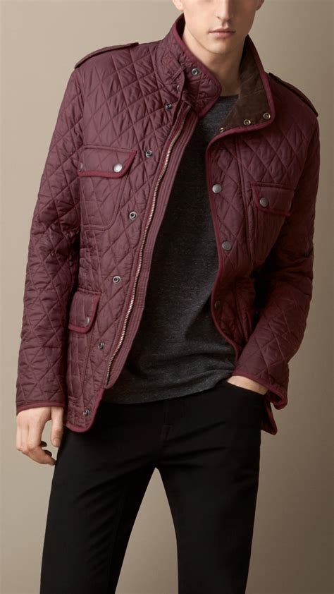 burgundy burberry jacket|burberry jackets for men.